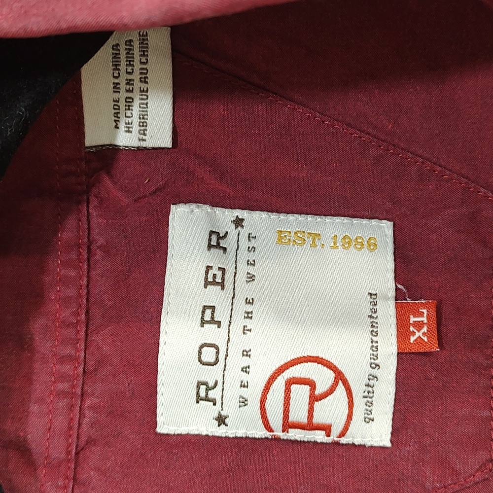 Roper XL long sleeve button down - Picture 3 of 6